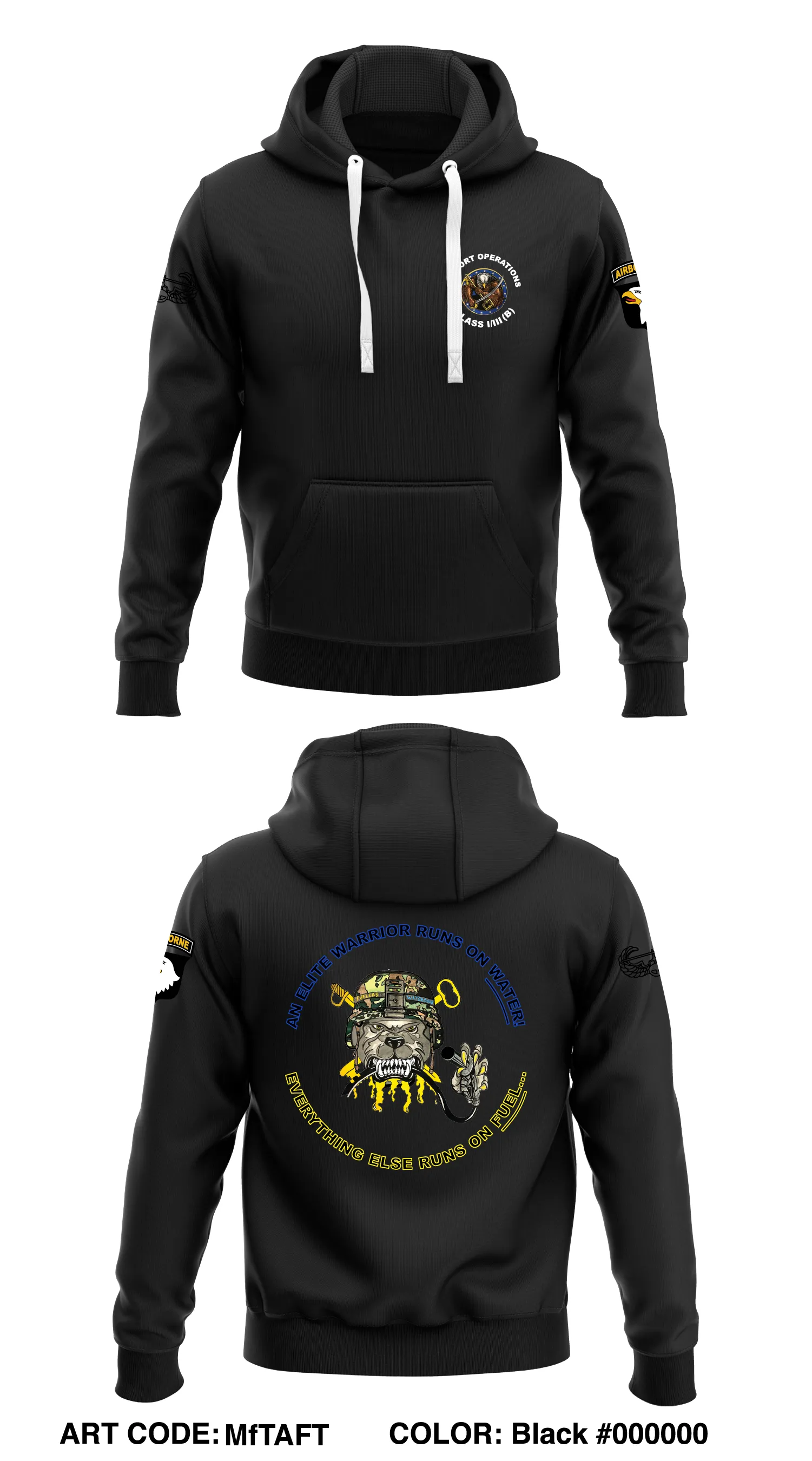 11st SPO CLASS III/I (B) Store 1  Core Men's Hooded Performance Sweatshirt - MfTAFT