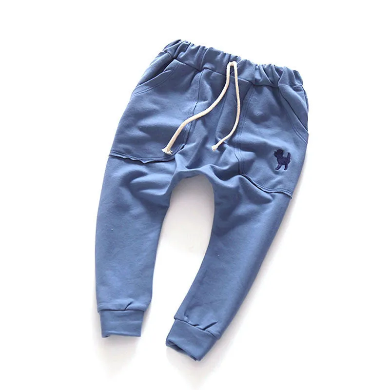 2-7Y Kids Harem Pants Toddlers Infants Baby Boy Girl Cotton Trousers Slacks