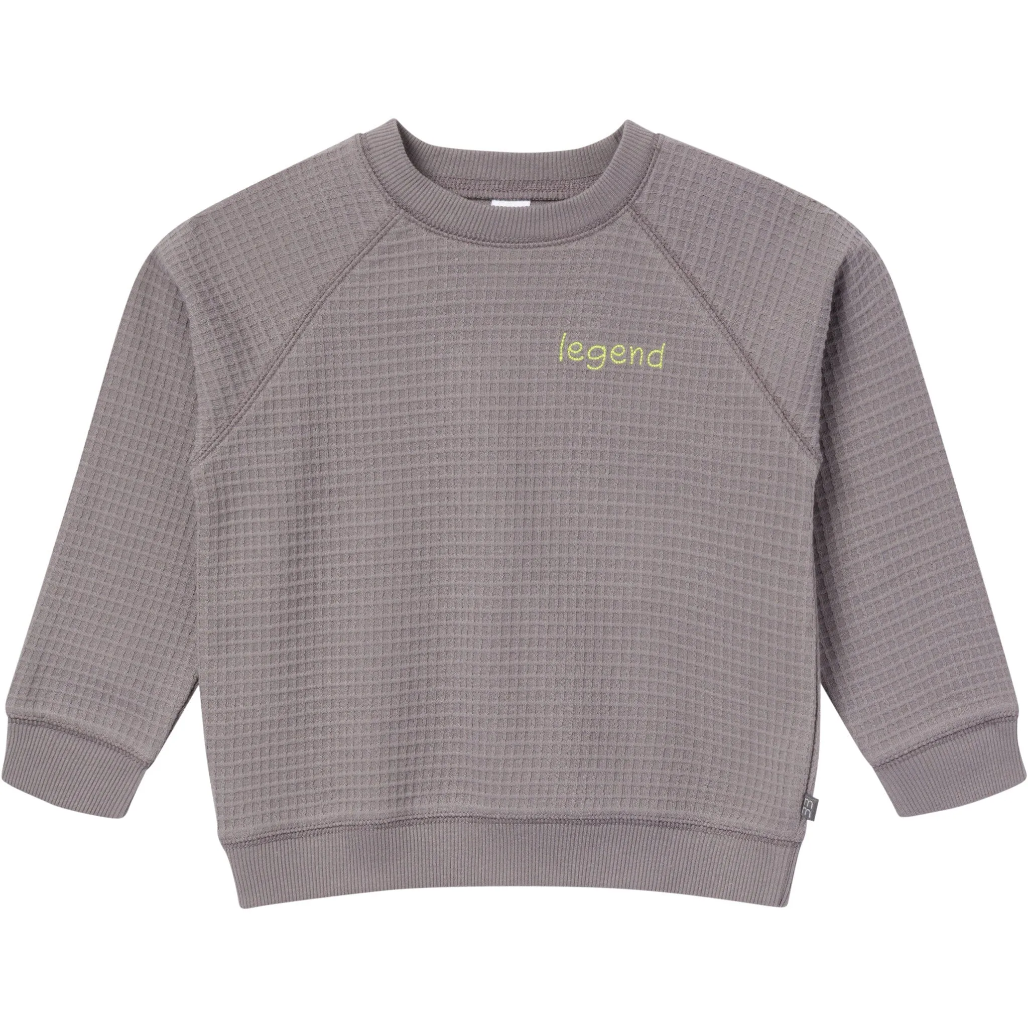 2-Piece Infant & Toddler Boys Grey Long Sleeve Top and Shorts Set