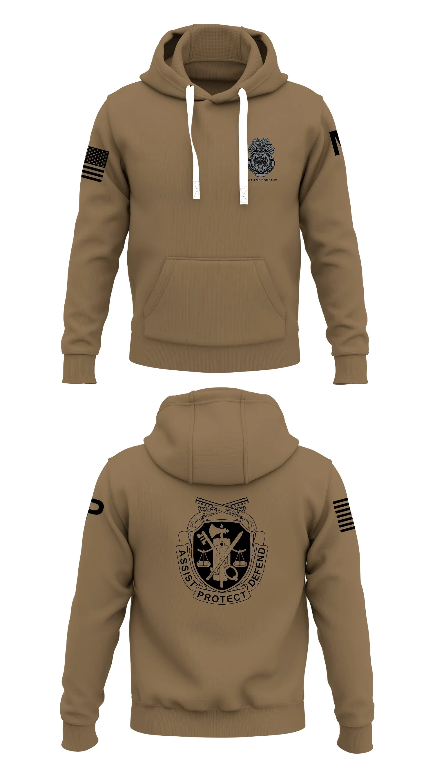 29th MP company  Store 1  Core Men's Hooded Performance Sweatshirt - 49785850743