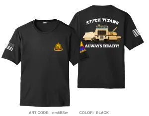 377th Transportation Company Hi-Tech Performance Unisex SS Tee - nm8BSw