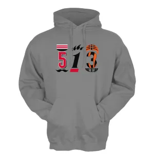 513 Cincinnati area code hoodie