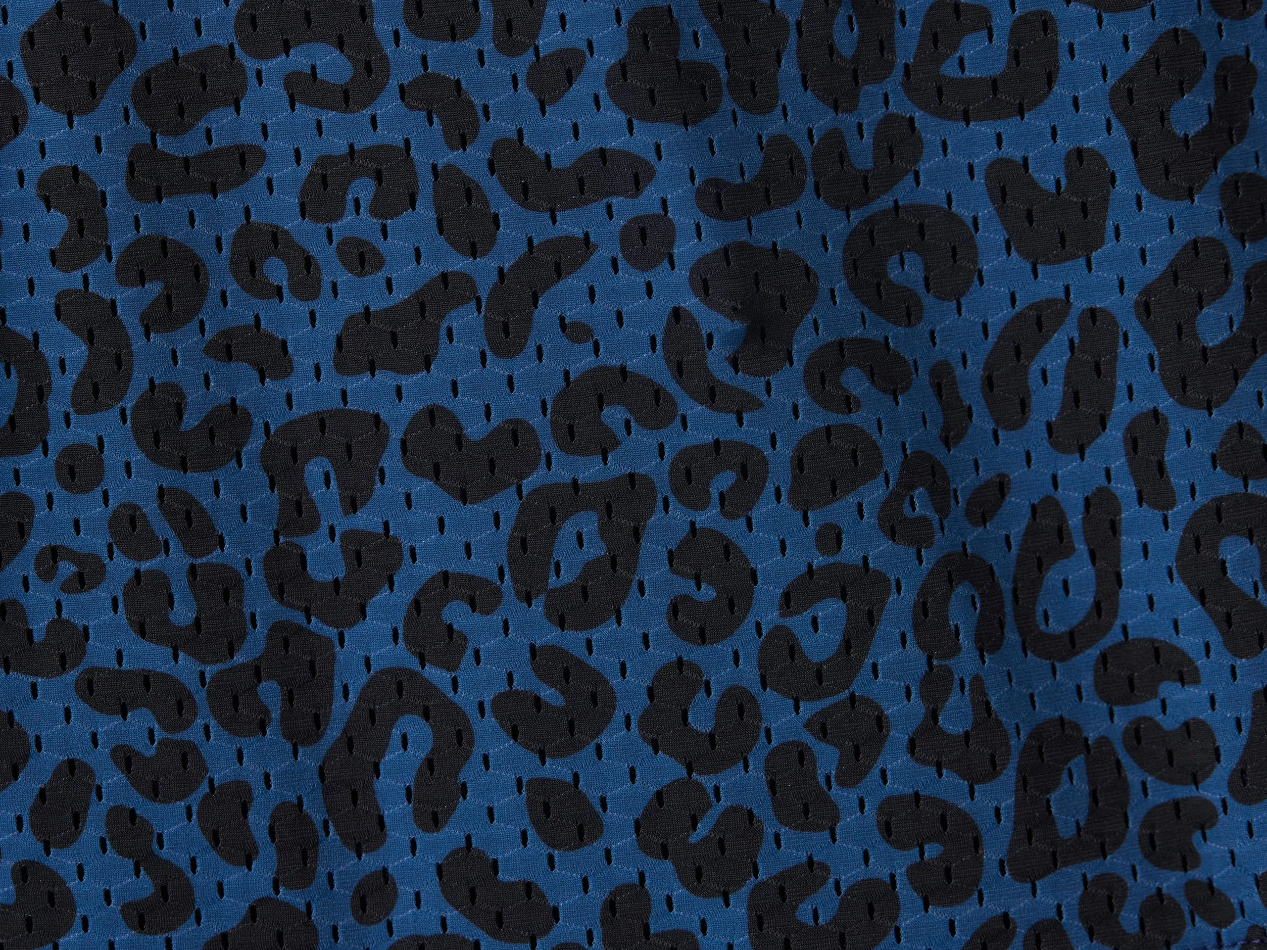 6" Pocket Lounge Short ~ Midnight Leopard