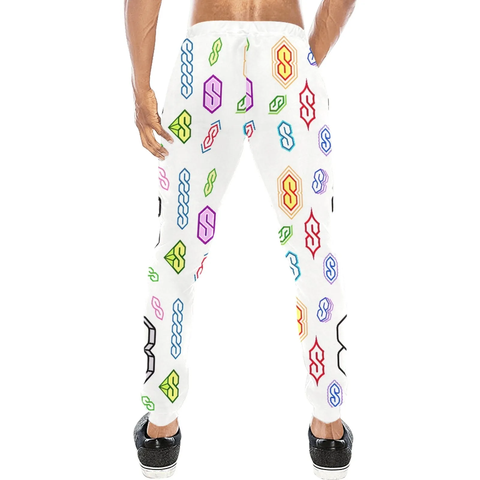 90s Graffiti Super S Casual Baggy Slacks