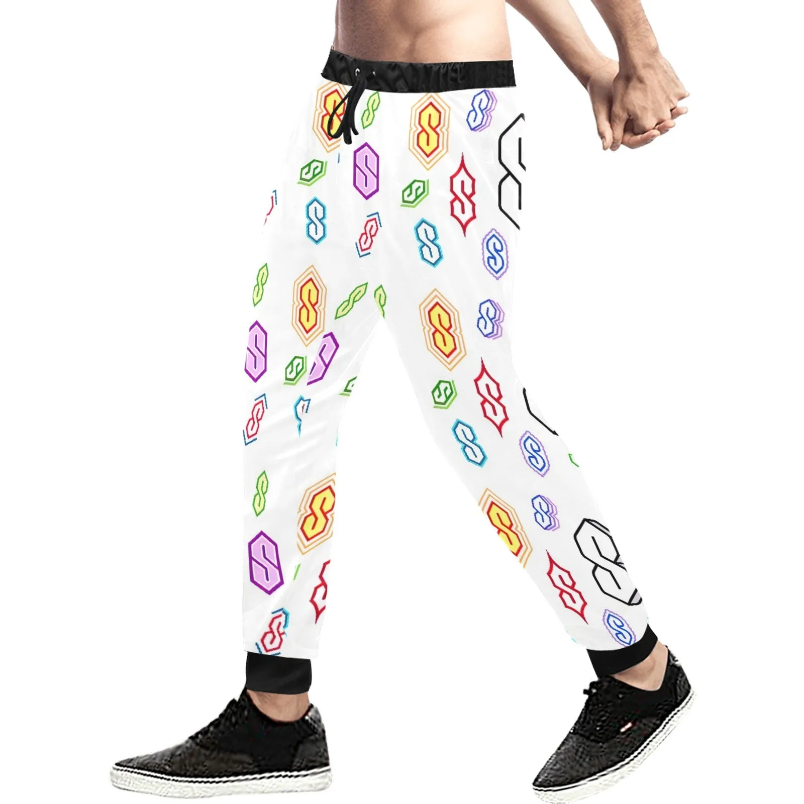 90s Graffiti Super S Casual Baggy Slacks