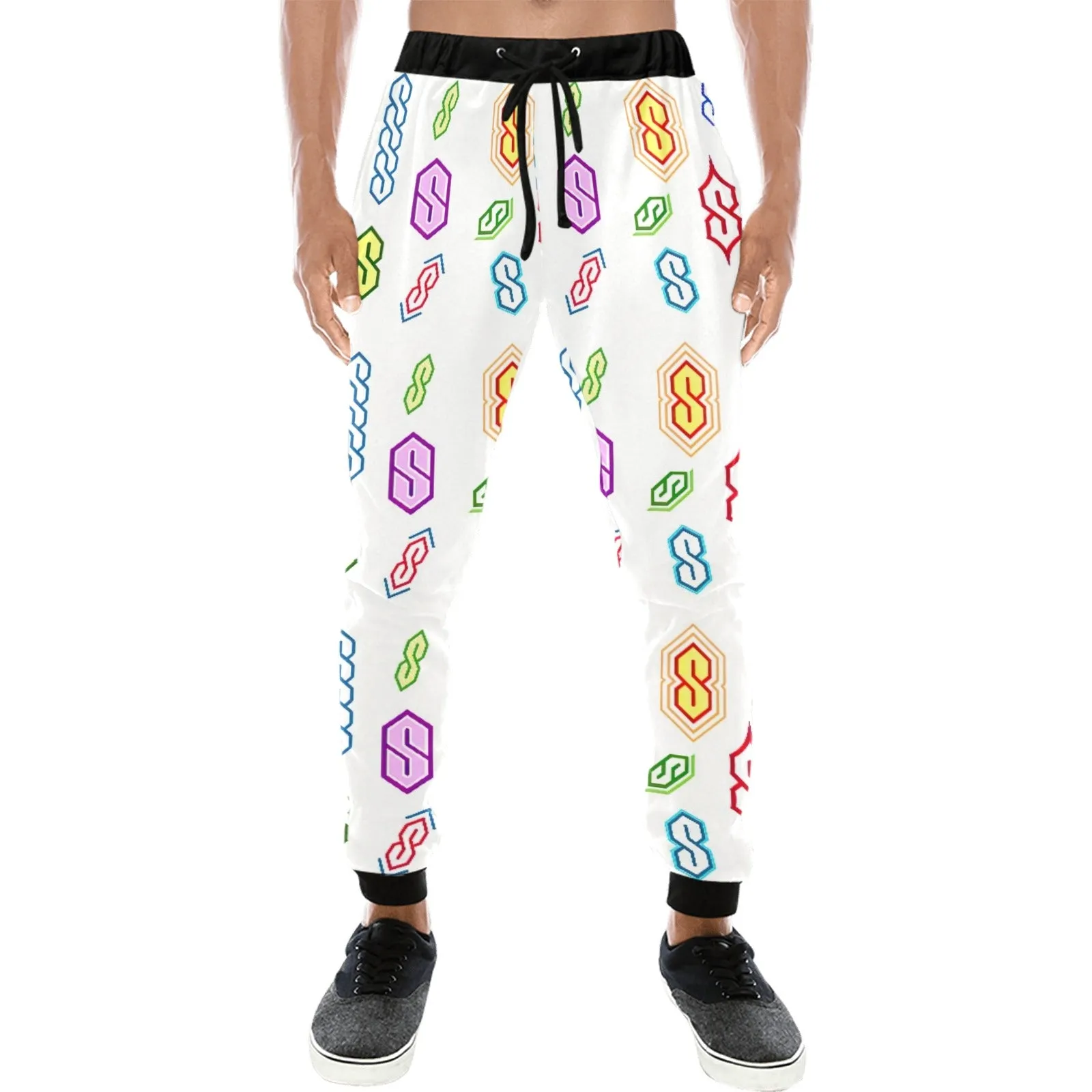 90s Graffiti Super S Casual Baggy Slacks