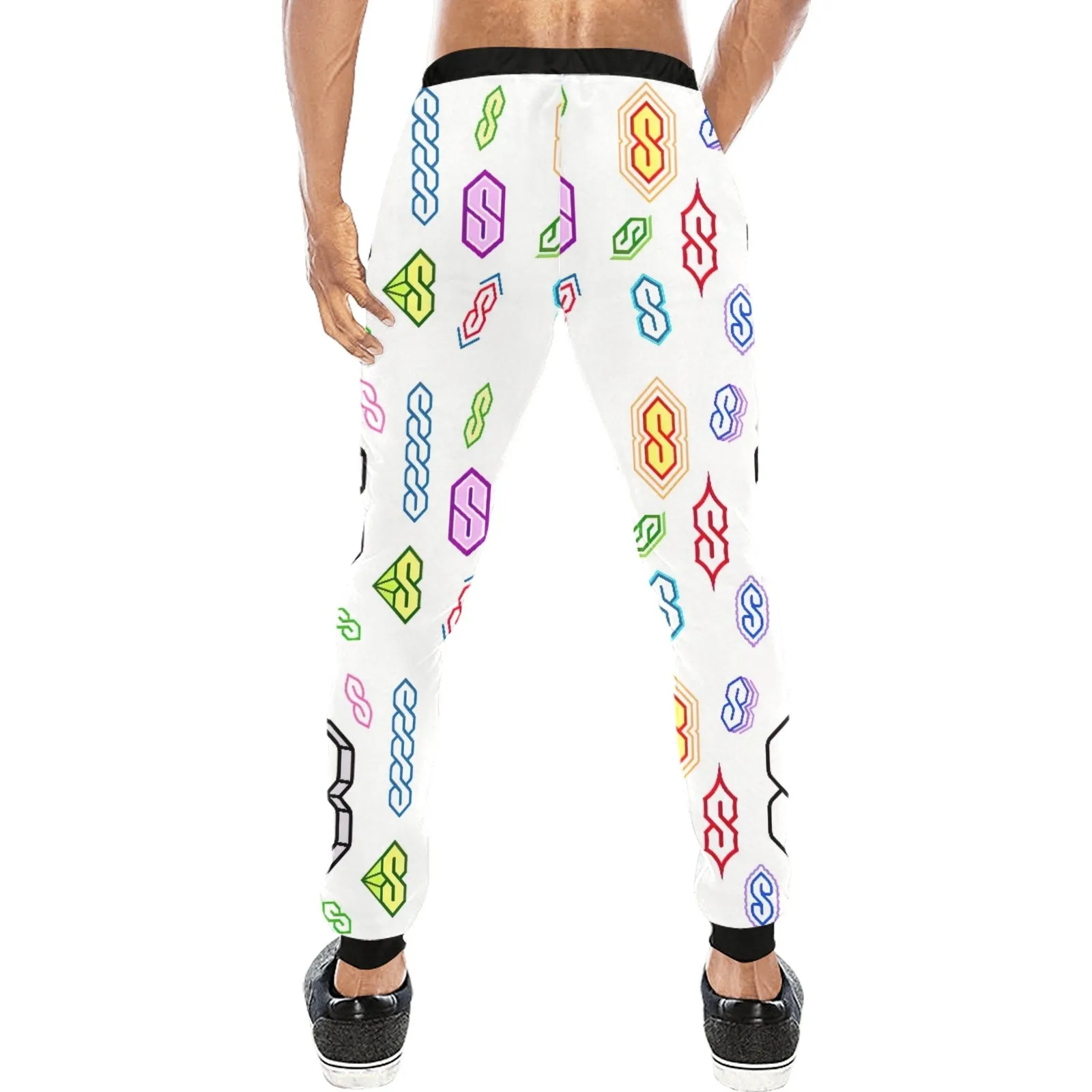 90s Graffiti Super S Casual Baggy Slacks