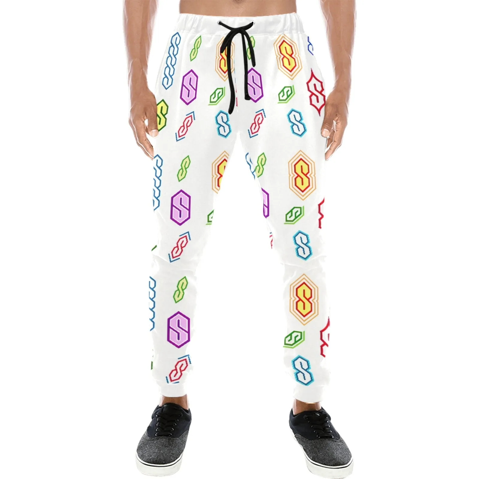 90s Graffiti Super S Casual Baggy Slacks