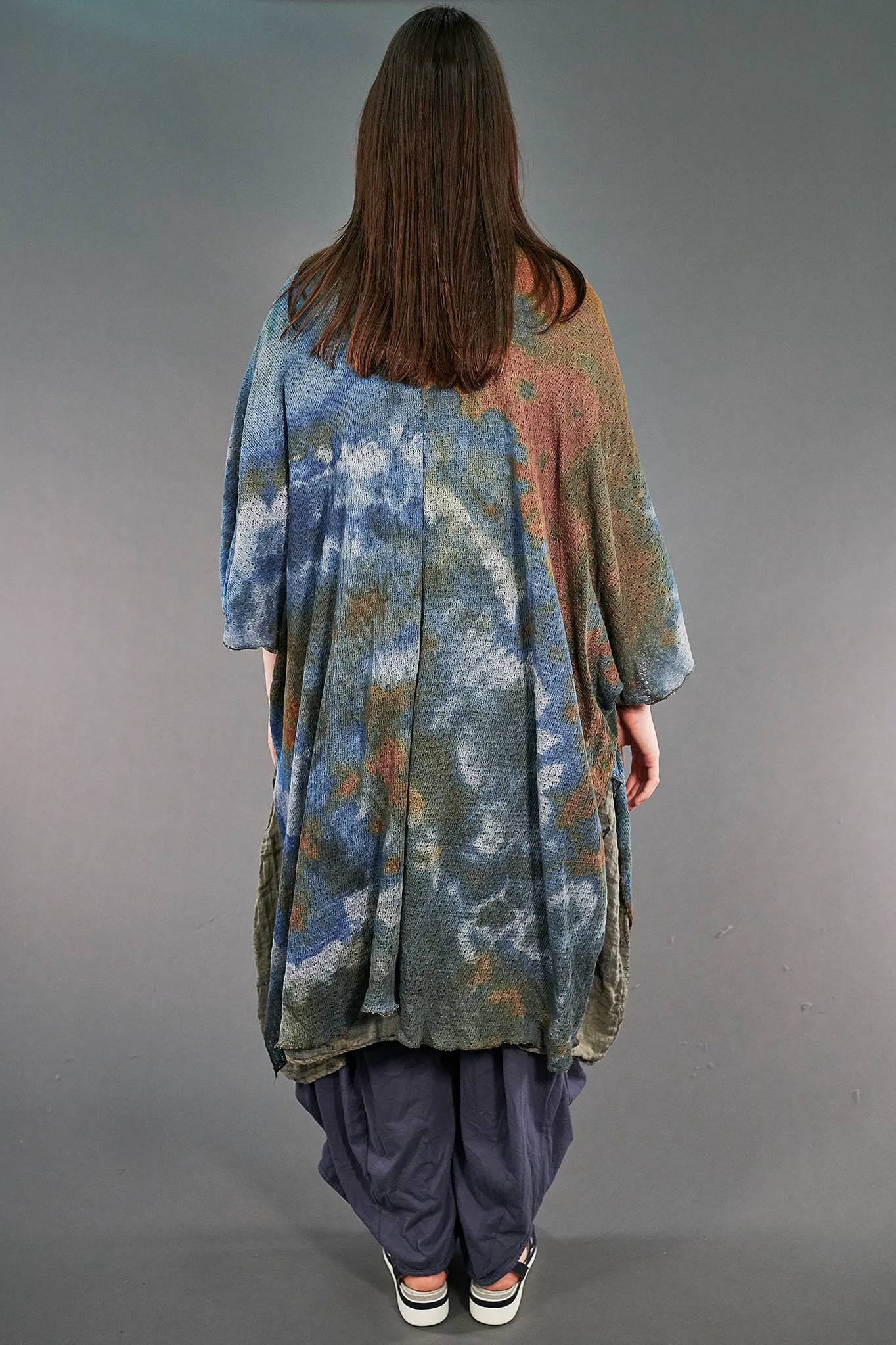 9511 Kimono Wrap Blue Geode