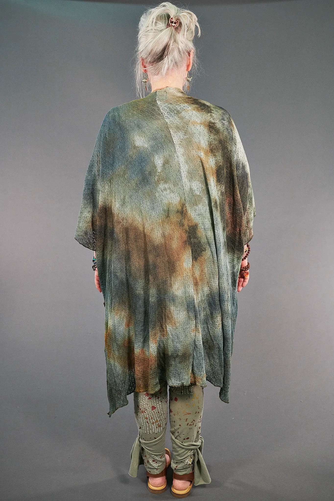 9511 Kimono Wrap Green Marble