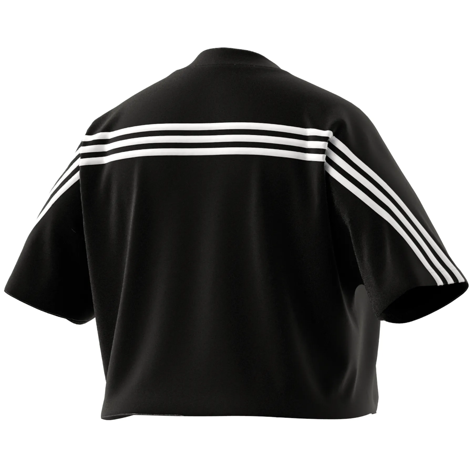 Adidas Future Icons 3 Stripes Tee (PLUS SIZE) - Black