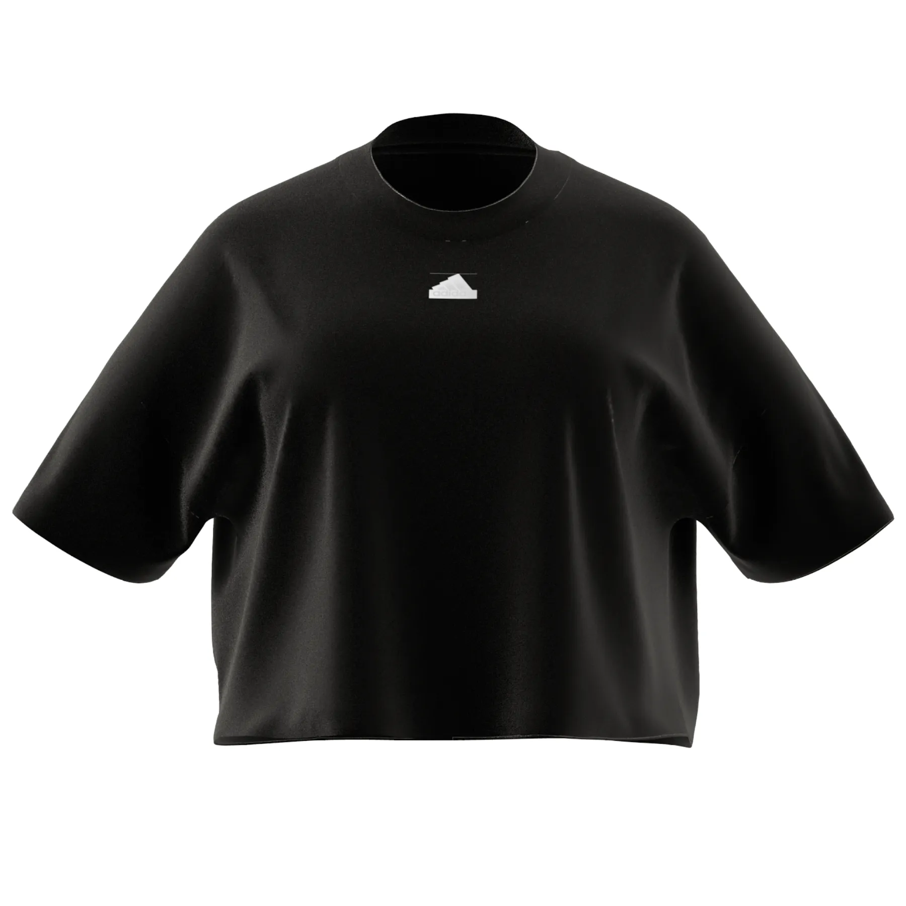 Adidas Future Icons 3 Stripes Tee (PLUS SIZE) - Black