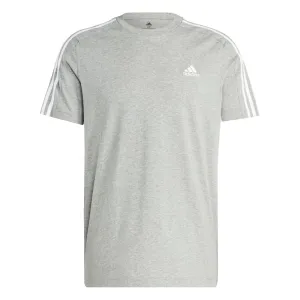 Adidas Mens Essentials Single Jersey 3-Stripes Tee