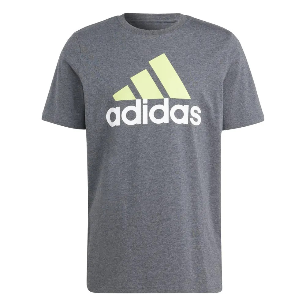 Adidas Mens Essentials Single Jersey Big Logo Tee