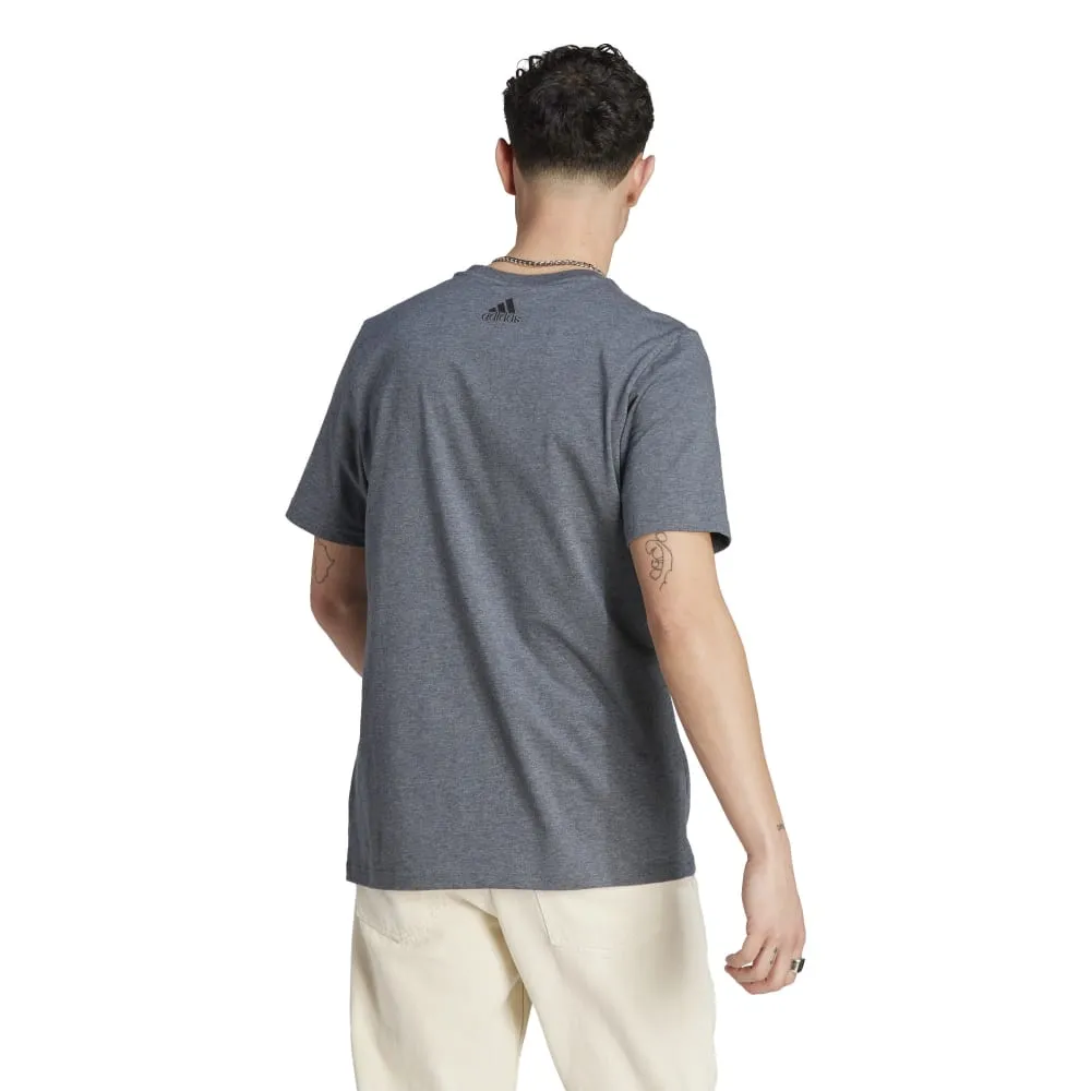 Adidas Mens Essentials Single Jersey Big Logo Tee