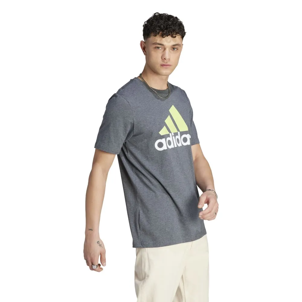 Adidas Mens Essentials Single Jersey Big Logo Tee