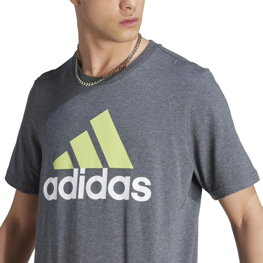 Adidas Mens Essentials Single Jersey Big Logo Tee