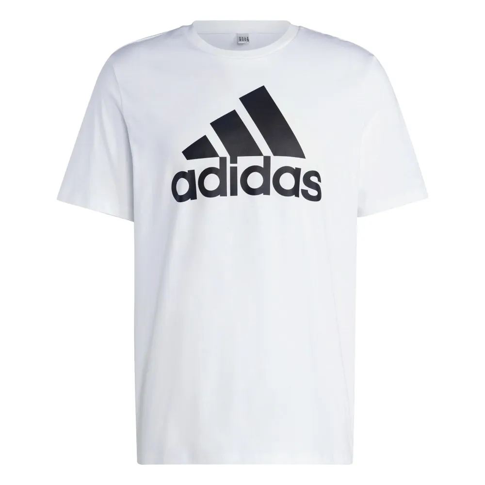 Adidas Mens Essentials Single Jersey Big Logo Tee