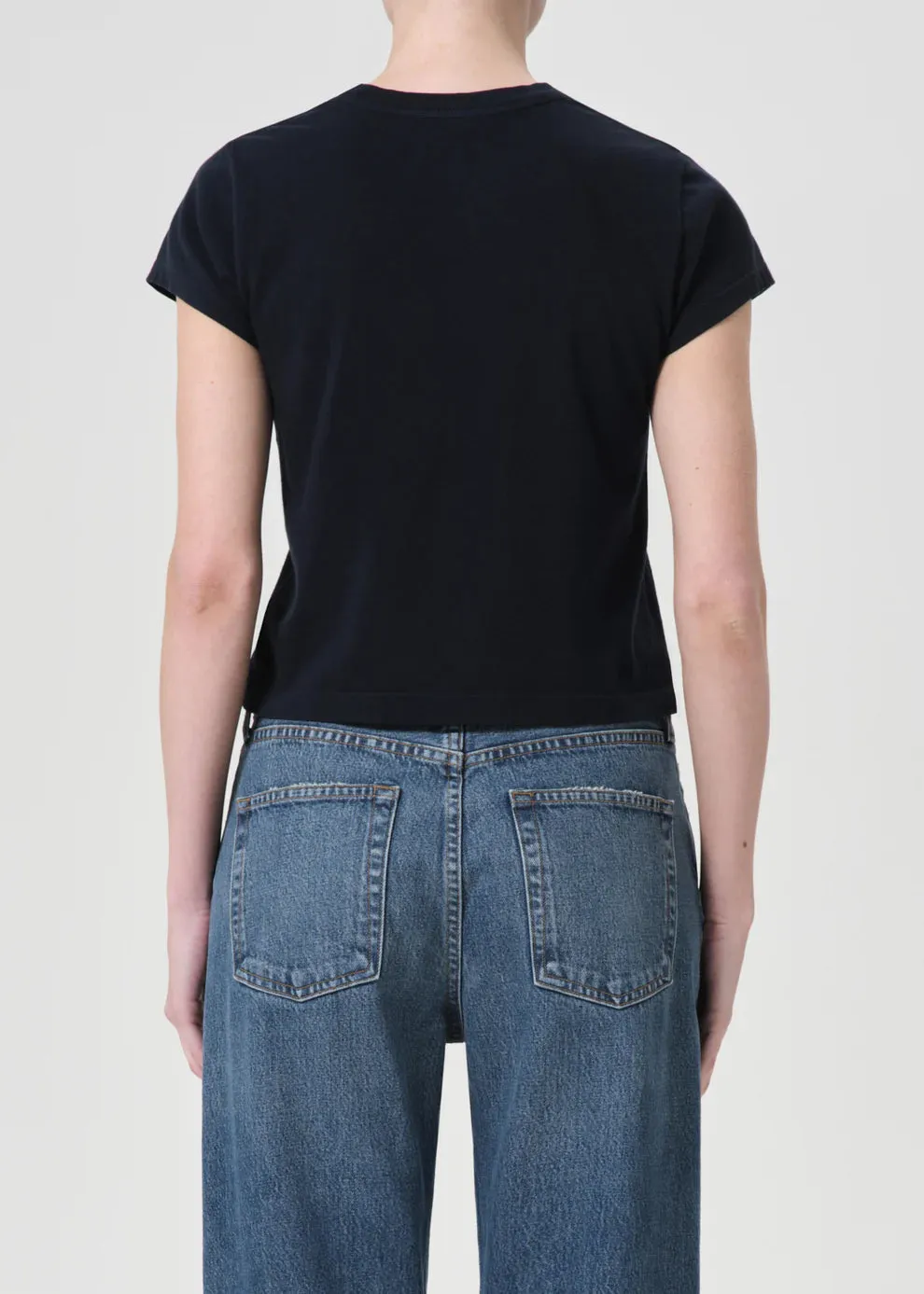 AGOLDE Adine Shrunken Tee