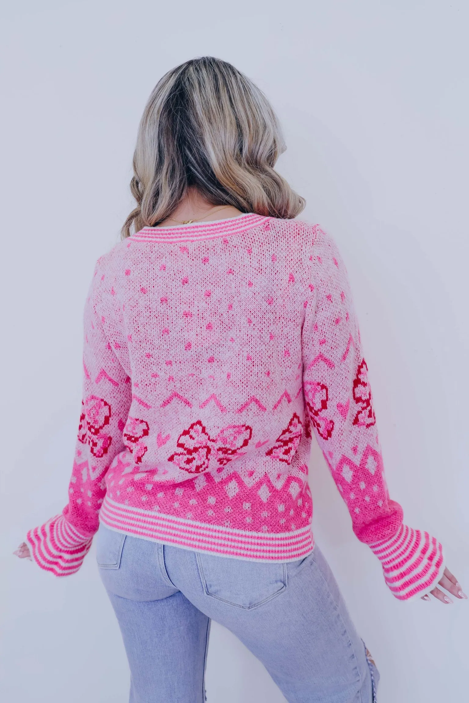 All About Them Bows Knit Cardigan
