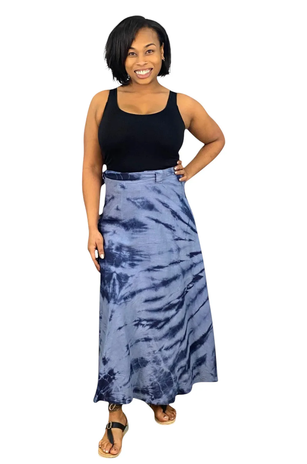 Alycia wrap skirt