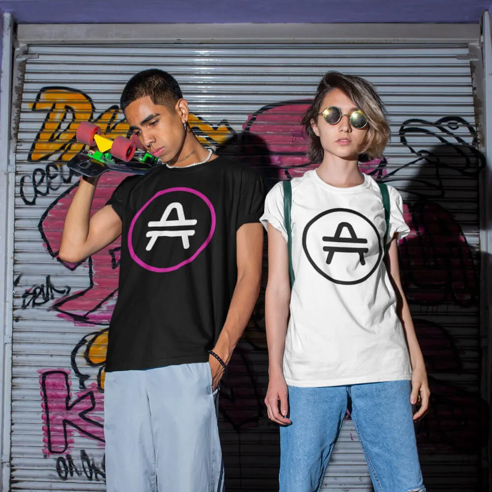 AMP Token Stenciled Alt-logo T-Shirt