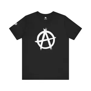 Anarchy Symbol - Unisex Jersey Short Sleeve Tee
