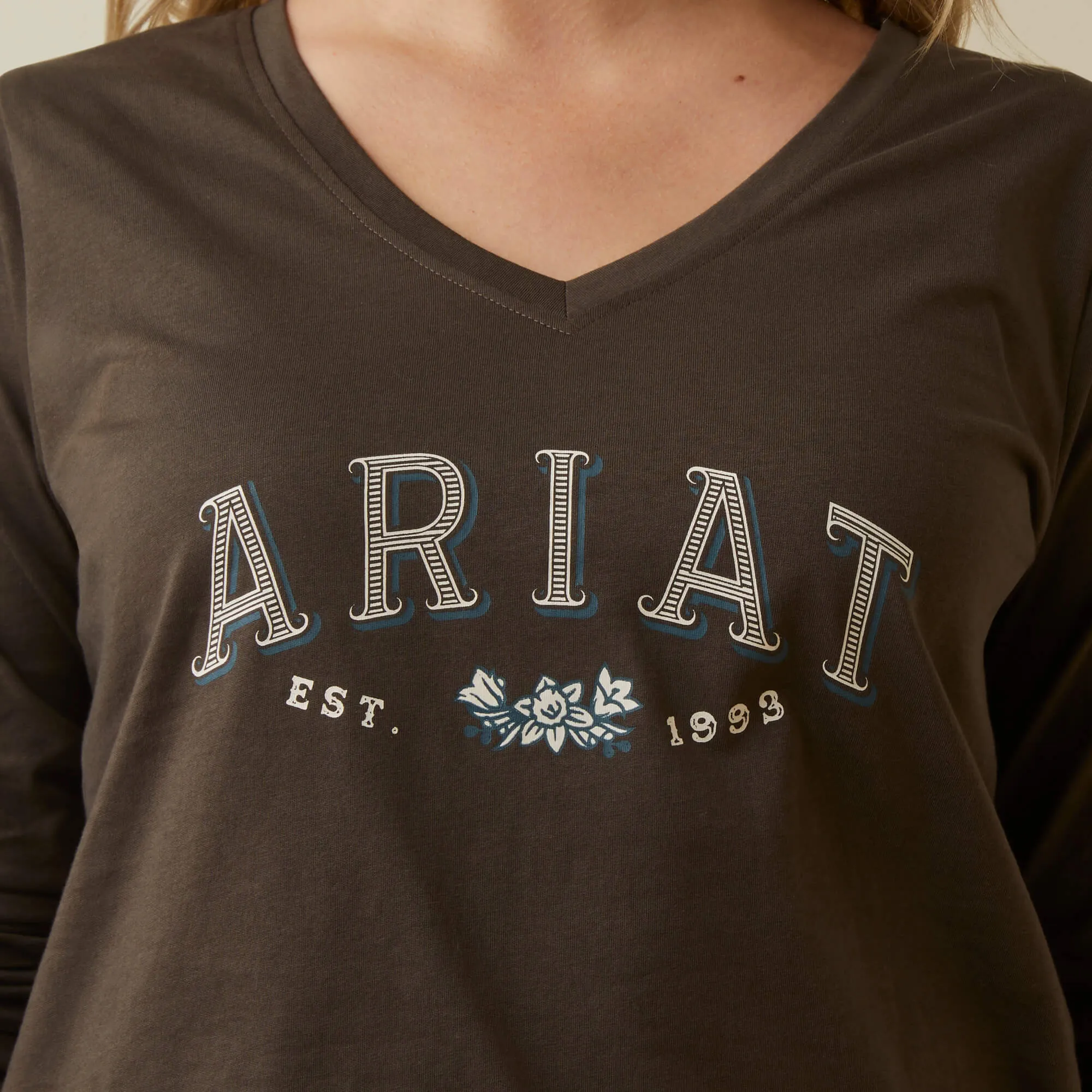 Ariat Women's Banyan Bark Flora Tee