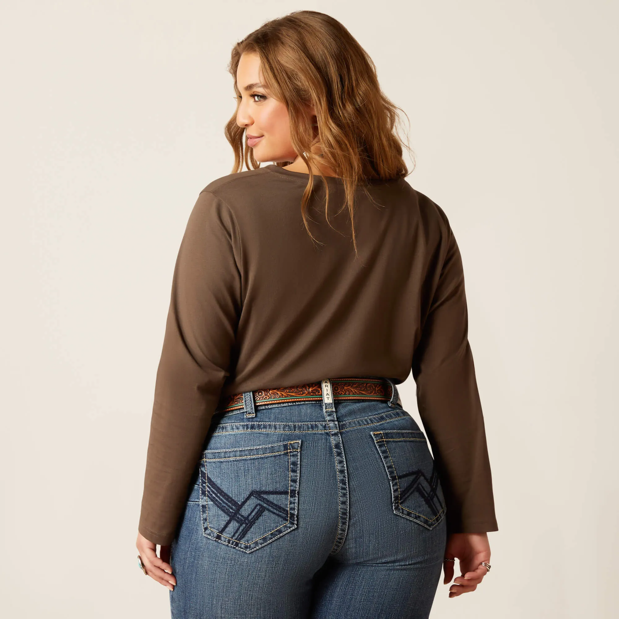 Ariat Women's Banyan Bark Flora Tee