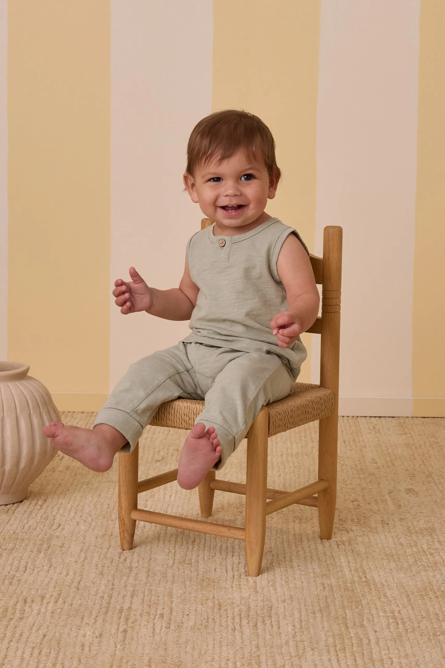Baby Cru Pant | Sage