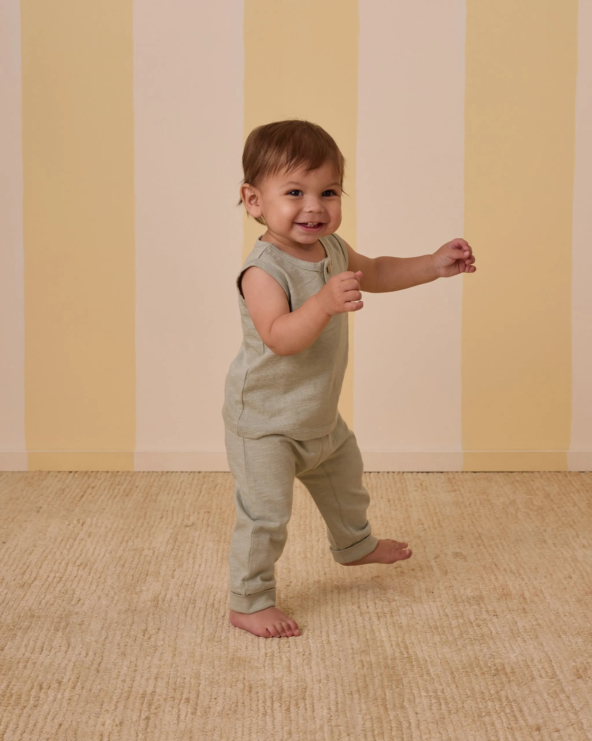 Baby Cru Pant | Sage