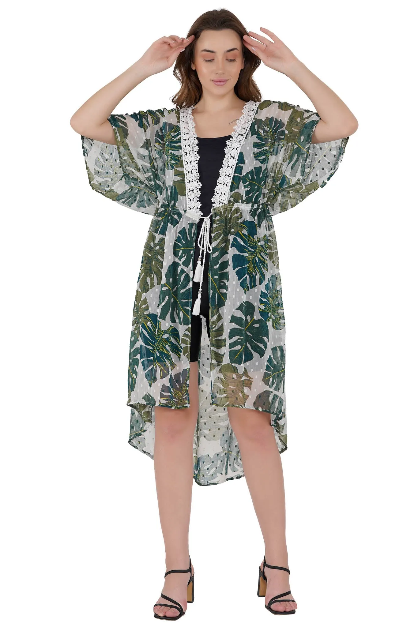 Bahama Mama Kaftan Swim Cover-Up Beach Dress
