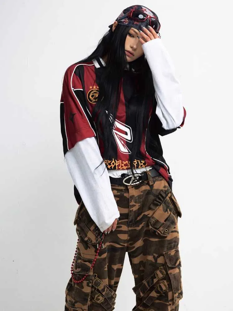 ball loose long-sleeved T-shirt