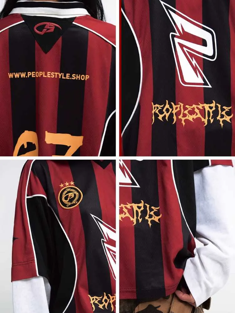ball loose long-sleeved T-shirt