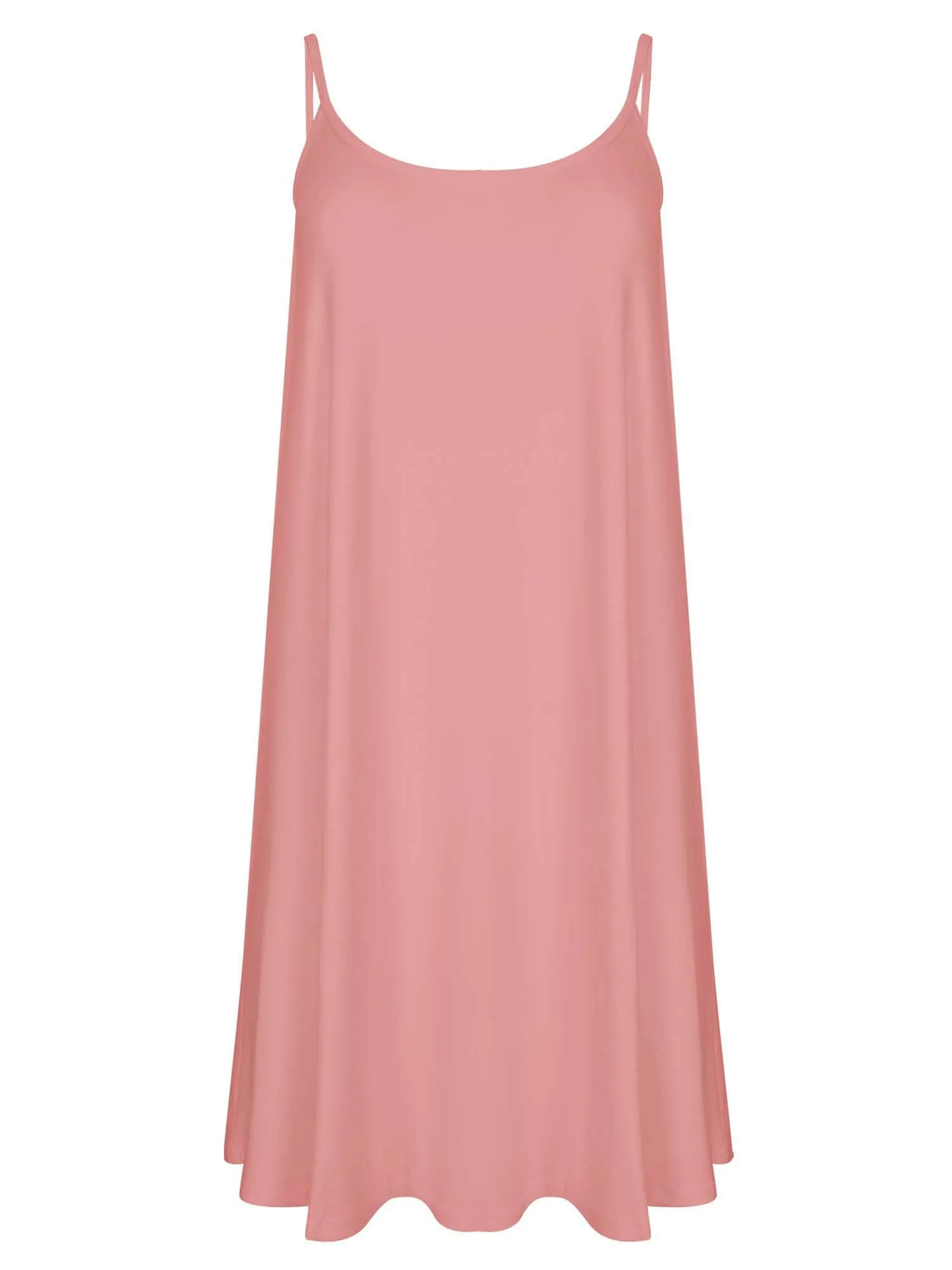 Bamboo Swing Dress - Pink Clay
