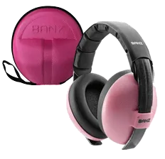 Banz Earmuffs with Protective Case - 3 months to 2 years