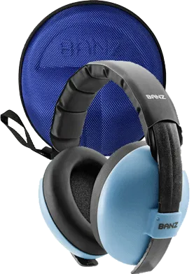Banz Earmuffs with Protective Case - 3 months to 2 years