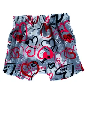 Basic Comfort Shorts - Rockin Red 'n Black