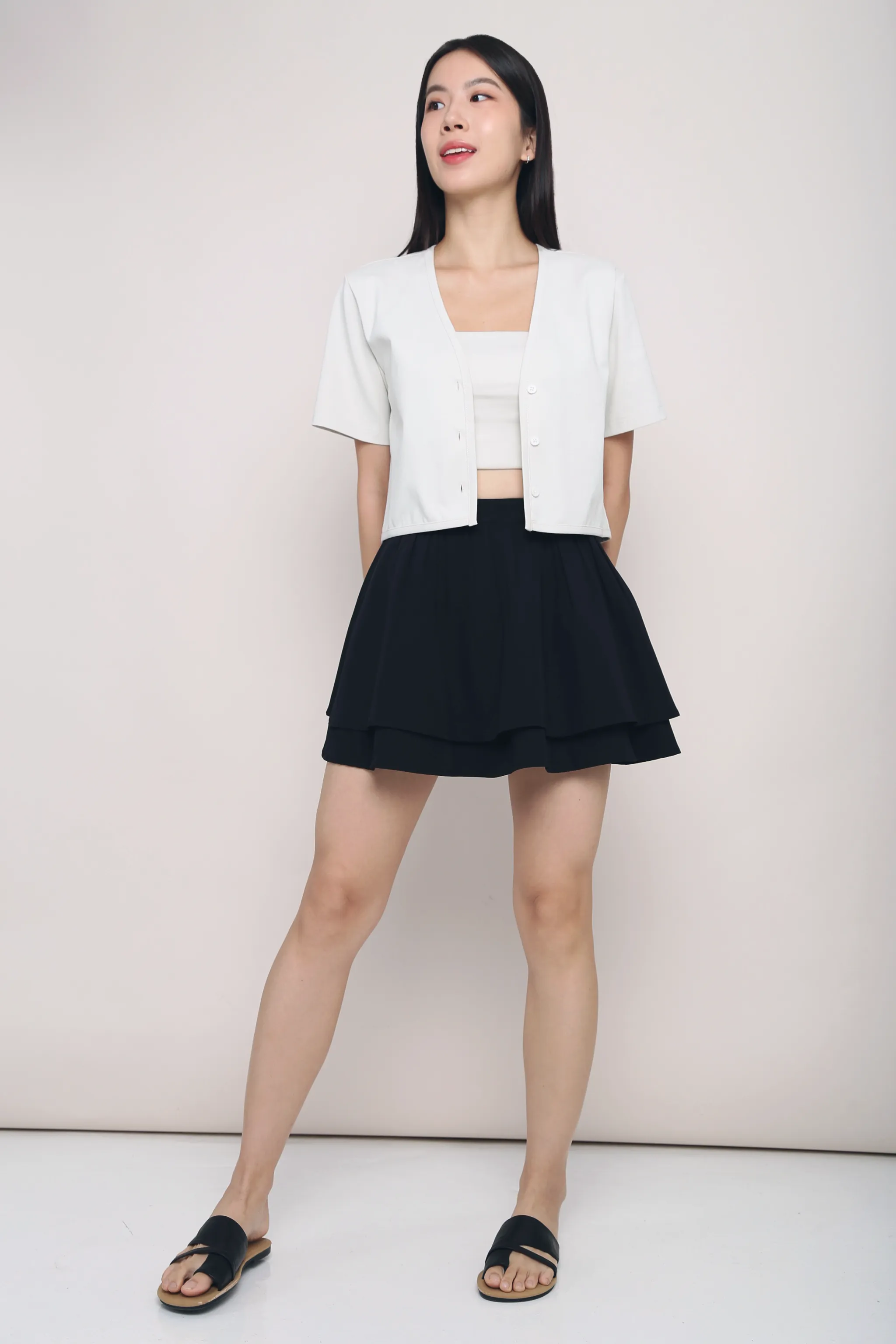 Becca Cheerleader Skorts Black