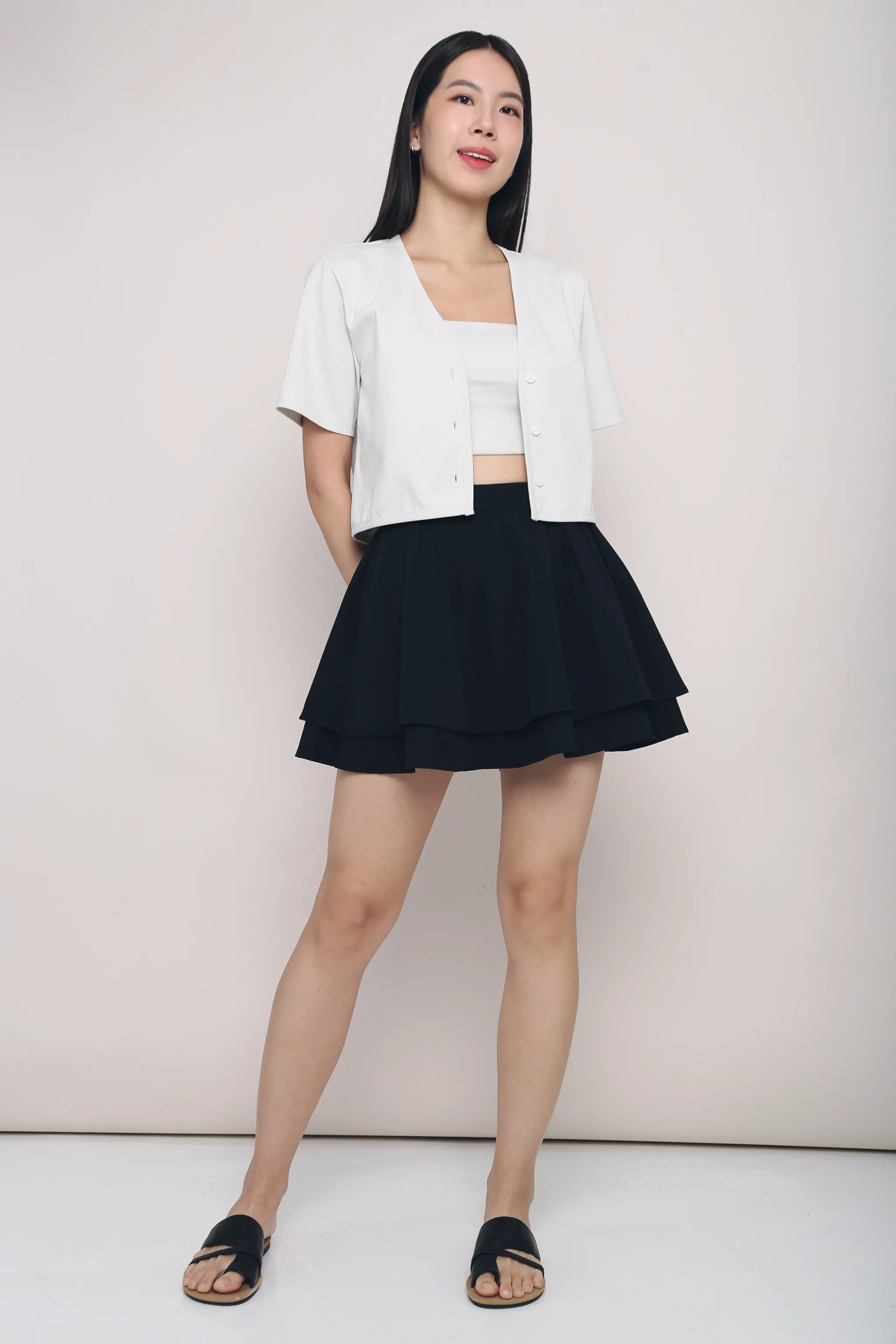 Becca Cheerleader Skorts Black