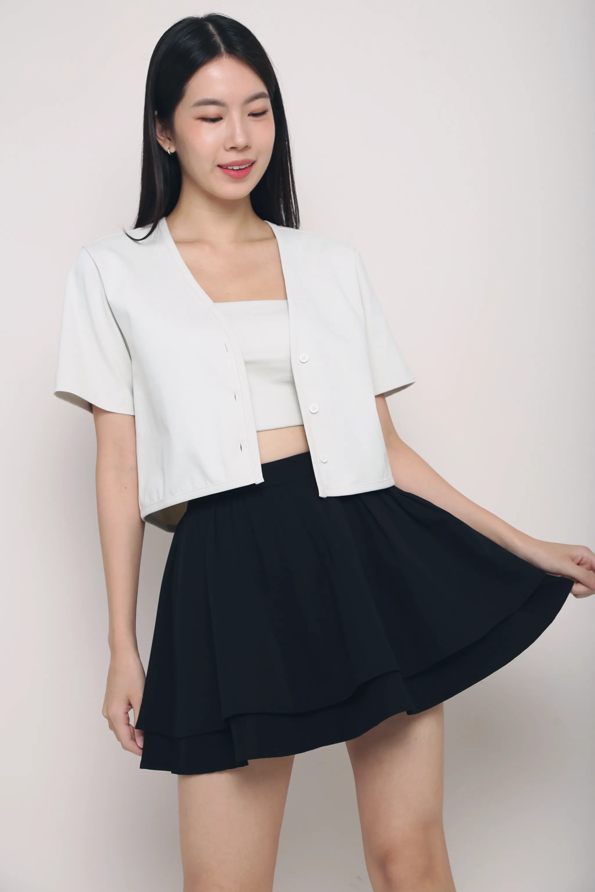 Becca Cheerleader Skorts Black
