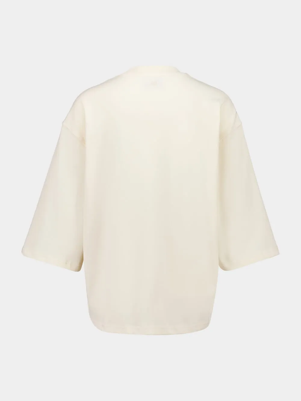Beige Organic Cotton T-Shirt