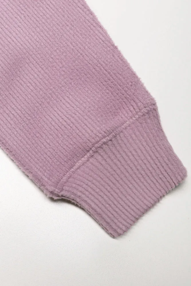 Bell Long Sleeve Top Purple