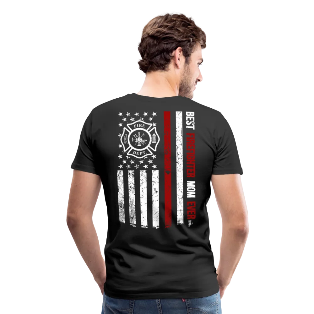 Best Firefighter Mom Ever Men's Premium T-Shirt
