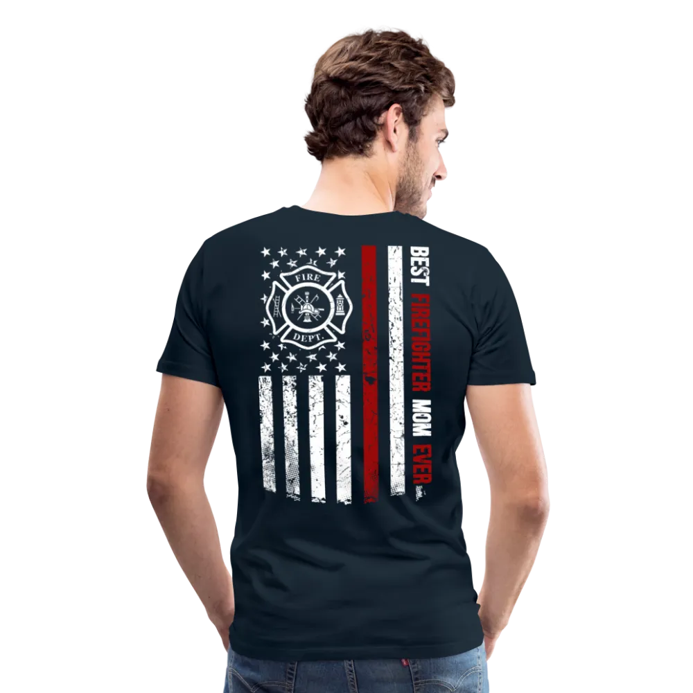 Best Firefighter Mom Ever Men's Premium T-Shirt