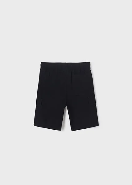 Black Cargo Short