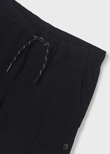 Black Cargo Short