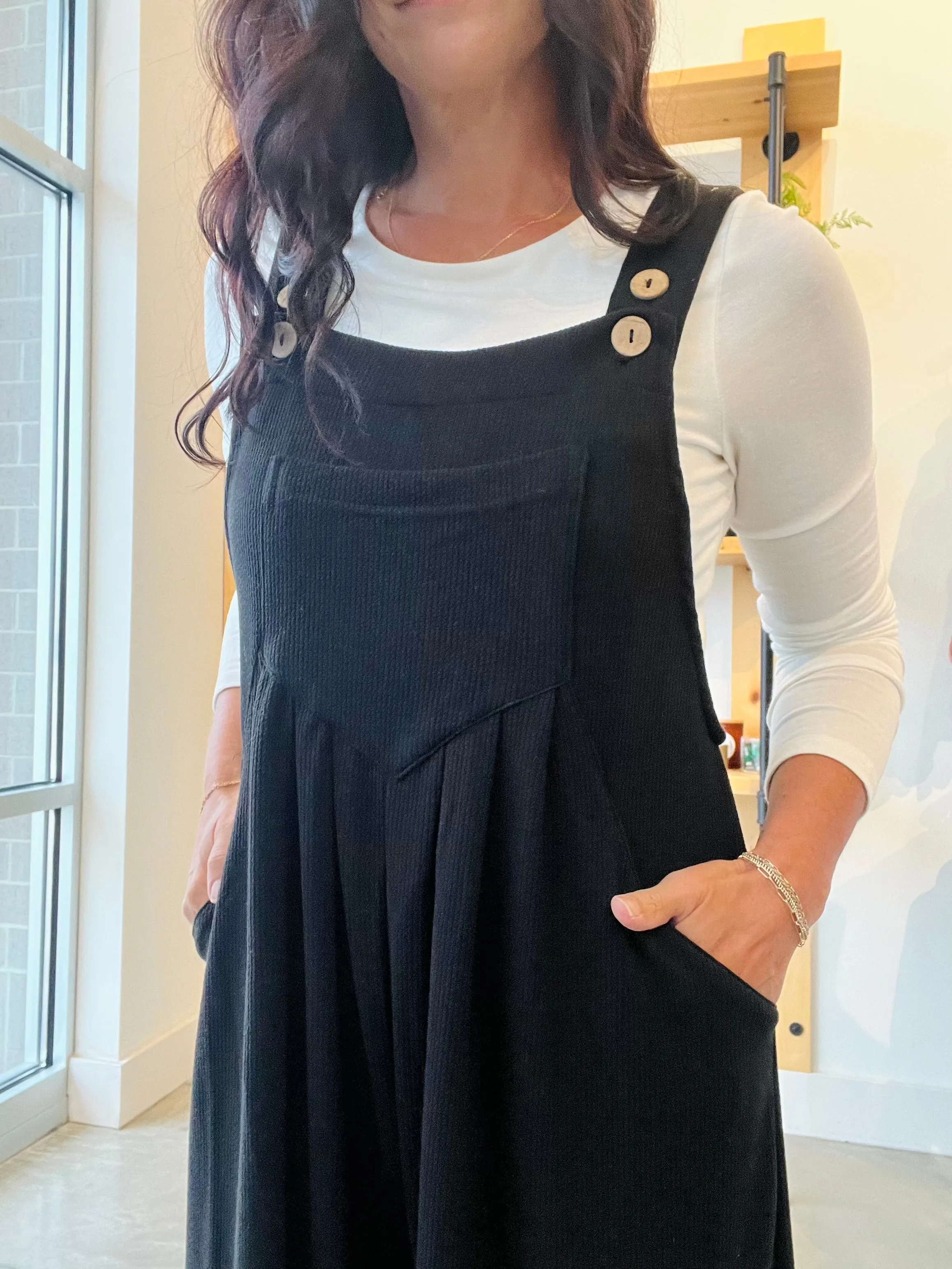 Black Wide Leg Jumpsuit