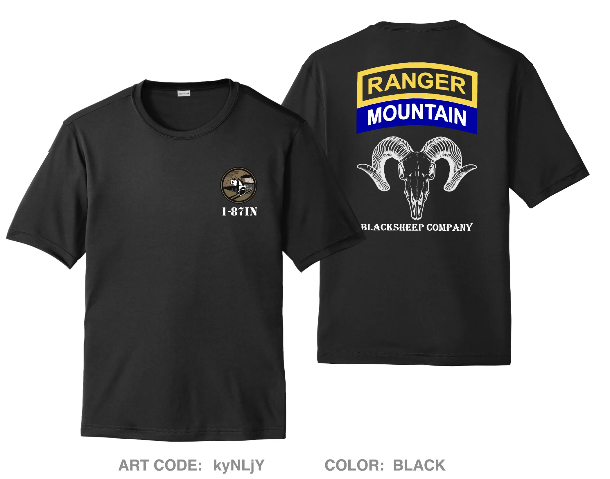 Blacksheep Company Hi-Tech Performance Unisex SS Tee - kyNLjY