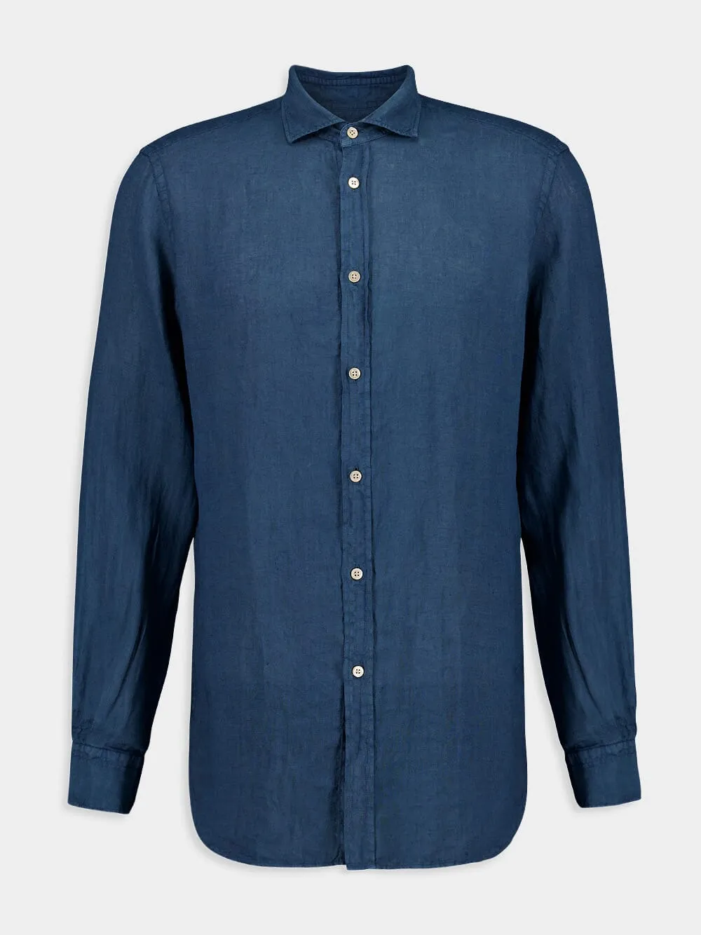 Blue Linen Shirt